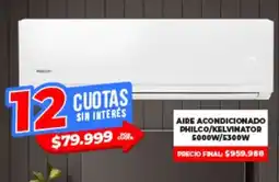 Supermayorista Vital Philco/kelvinator aire acondicionado oferta