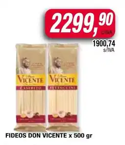 Maxiconsumo Don vicente fideos oferta