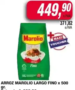 Maxiconsumo Marolio arroz largo fino oferta