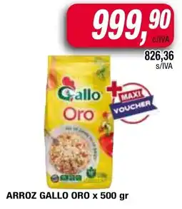 Maxiconsumo Gallo oro arroz oferta