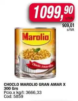 Maxiconsumo Marolio choclo gran amar oferta
