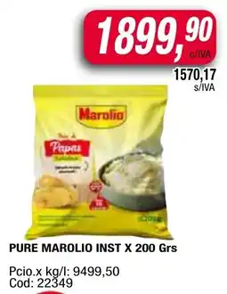 Maxiconsumo Marolio pure inst oferta