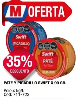 Maxiconsumo Swift pate y picadillo oferta