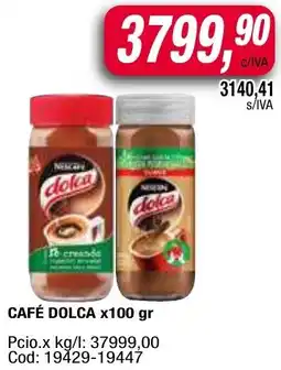 Maxiconsumo Nescafé café dolca oferta