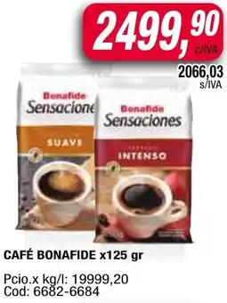 Maxiconsumo Bonafide café oferta