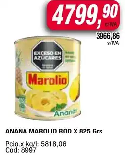 Maxiconsumo Marolio anana rod oferta