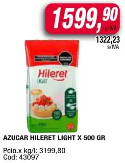 Maxiconsumo Hileret azucar light oferta