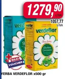 Maxiconsumo Verdeflor yerba oferta