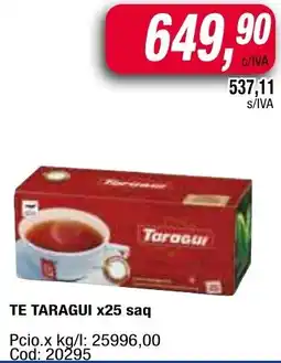 Maxiconsumo Taragui te oferta
