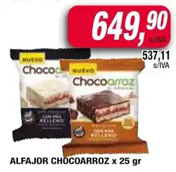 Maxiconsumo Chocoarroz alfajor oferta