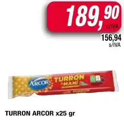 Maxiconsumo Arcor turron mani oferta