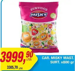 Maxiconsumo Misky car. mast. surt. oferta