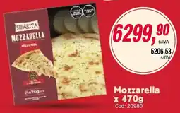 Maxiconsumo Sibarita mozzarella oferta