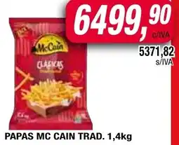 Maxiconsumo Mc cain papas trad. oferta