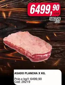 Maxiconsumo Asado plancha oferta