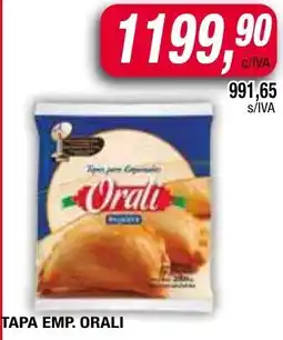 Tapa emp. orali