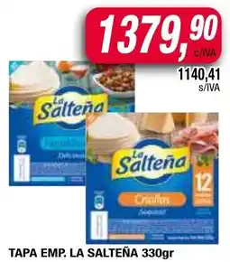 Maxiconsumo La salteña tapa emp. oferta