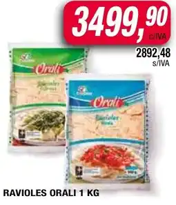 Maxiconsumo Orali ravioles oferta