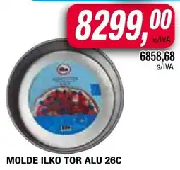 Maxiconsumo Ilko molde tor alu oferta