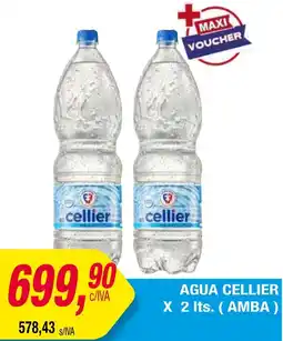 Maxiconsumo Cellier agua oferta