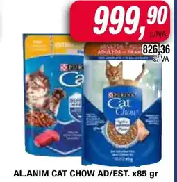 Maxiconsumo Purina al.anim cat chow ad/est. oferta