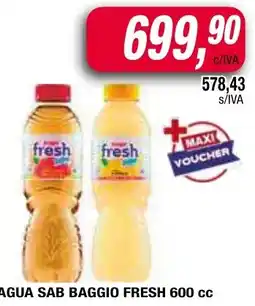 Maxiconsumo Baggio fresh agua sab oferta