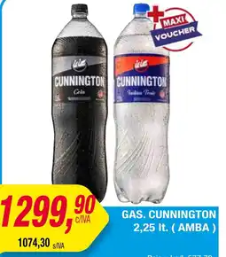 Maxiconsumo Cunnington gas oferta