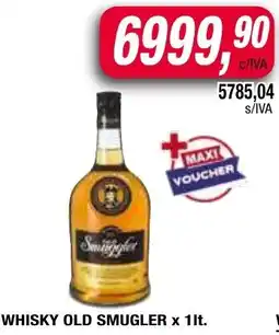 Maxiconsumo Old smugler whisky oferta