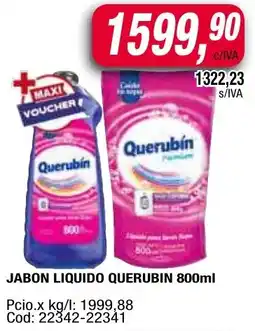 Maxiconsumo Querubin jabon liquido oferta
