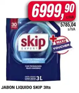 Maxiconsumo Skip jabon liquido oferta