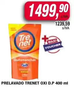 Maxiconsumo Trenet prelavado oxi d.p oferta
