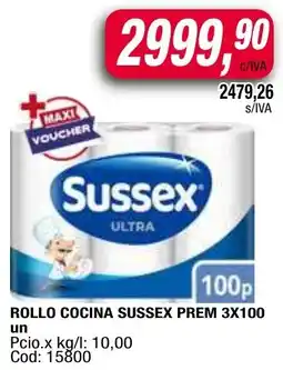 Maxiconsumo Sussex rollo cocina prem oferta