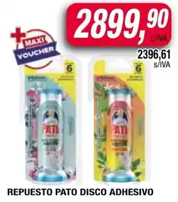 Maxiconsumo Pato repuesto disco adhesivo oferta