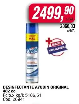 Maxiconsumo Ayudin desinfectante original oferta