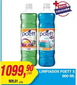 Maxiconsumo Poett limpiador oferta