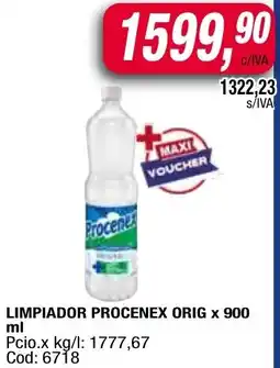 Maxiconsumo Procenex limpiador orig oferta
