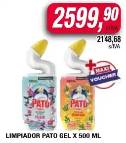 Maxiconsumo Pato limpiador gel oferta