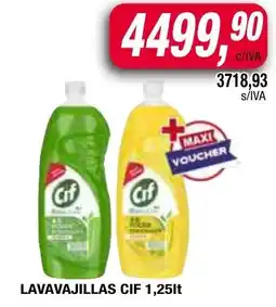 Maxiconsumo Cif lavavajillas oferta
