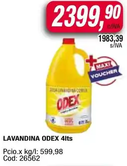 Maxiconsumo Odex lavandina oferta