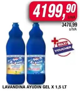 Maxiconsumo Ayudin lavandina gel oferta