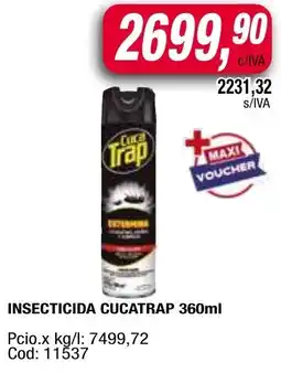 Maxiconsumo Cucatrap insecticida oferta