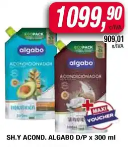 Maxiconsumo Algabo sh.y acond. d/p oferta
