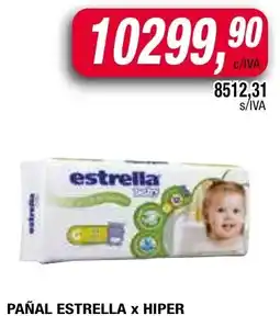Maxiconsumo Estrella pañal x hiper oferta