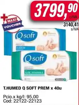 Maxiconsumo Q soft t.humed prem oferta