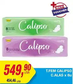 Maxiconsumo Calipso t.fem c.alas oferta