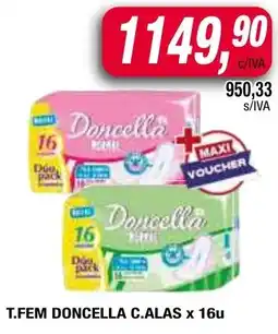 Maxiconsumo Doncella t.fem c.alas oferta