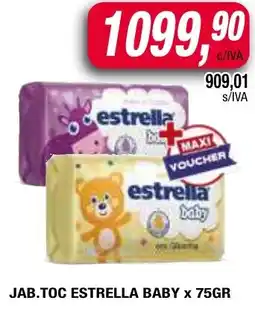 Maxiconsumo Estrella jab.toc baby oferta