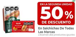 Supermercados DIA En salchichas de todas las marcas oferta