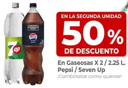 Supermercados DIA Pepsi / seven up en gaseosas oferta