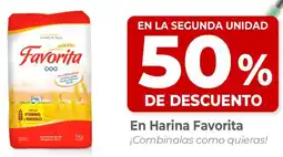 Supermercados DIA Favorita en harina oferta